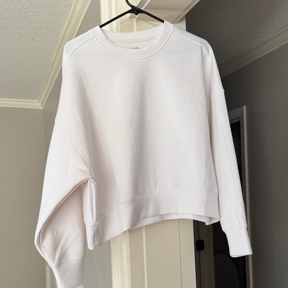 YPB NeoKnit Crewneck in Light Gray